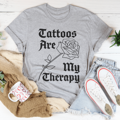 tattoos-are-my-therapy-tee