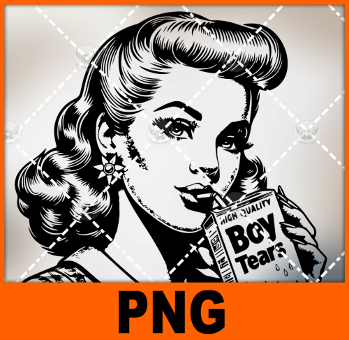 high-quality-boy-tears-retro-women-png-digital-design-for-sublimation-and-dtf