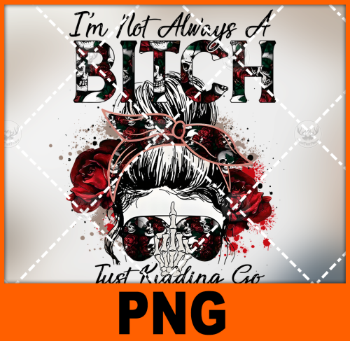 i-am-not-always-a-bitch-just-kidding-go-f3ckyourself-bow-tie-red-version-png-digital-design-for-sublimation-and-dtf
