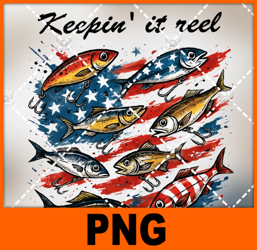 keeping-it-reel-usa-flag-fishing-png-digital-design-for-sublimation-and-dtf