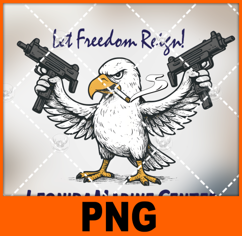 let-freedom-reign-leonida-marine-center-eagle-with-guns-gta-6-shirt-png-digital-design-for-sublimation-and-dtf