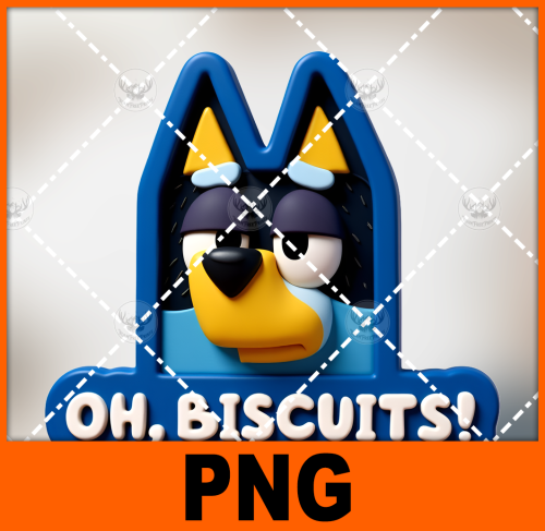 a-blue-and-yellow-dog-with-the-words-oh-biscuits-bluey-1-free-png-file