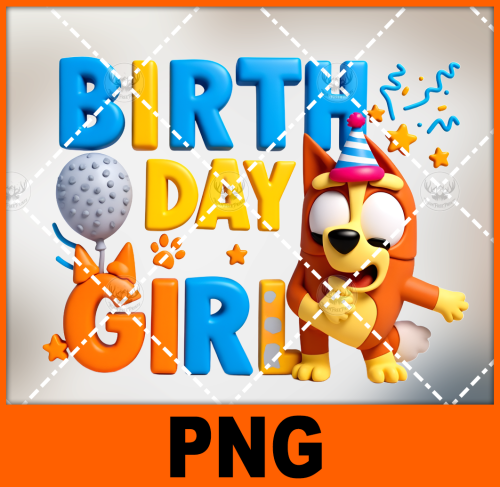 a-cartoon-dog-wearing-a-party-hat-and-holding-a-golf-ball-bluey-1-free-png-file