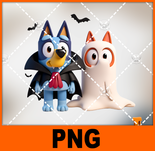 a-couple-of-cartoon-characters-standing-next-to-each-other-bluey-1-free-png-file
