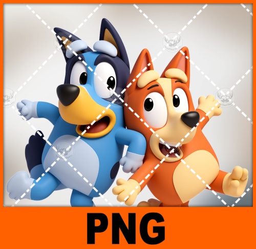 a-couple-of-cartoon-dogs-standing-next-to-each-other-bluey-10-free-png-file