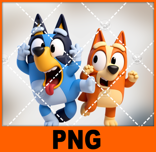 a-couple-of-cartoon-dogs-standing-next-to-each-other-bluey-11-free-png-file