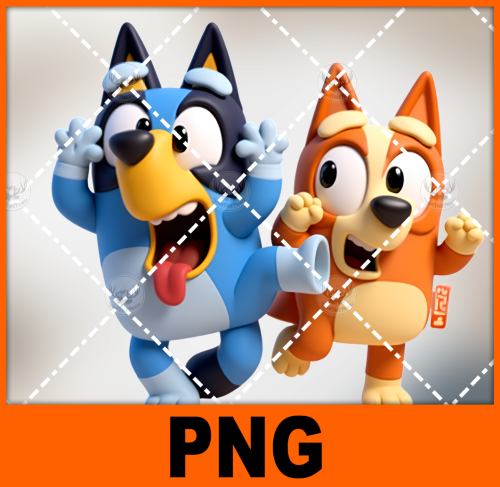 a-couple-of-cartoon-dogs-standing-next-to-each-other-bluey-5-free-png-file