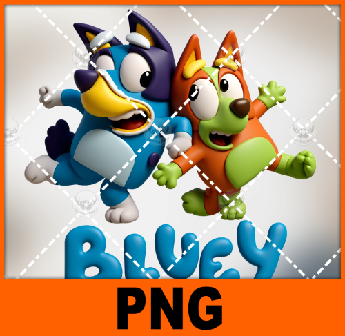 a-couple-of-cartoon-dogs-standing-next-to-each-other-bluey-7-free-png-file