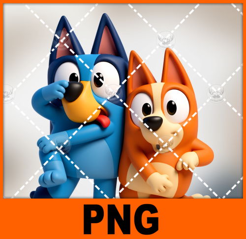a-couple-of-cartoon-dogs-standing-next-to-each-other-bluey-9-free-png-file