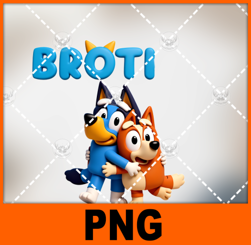 a-couple-of-dogs-hugging-each-other-with-the-words-brother-bluey-1-free-png-file