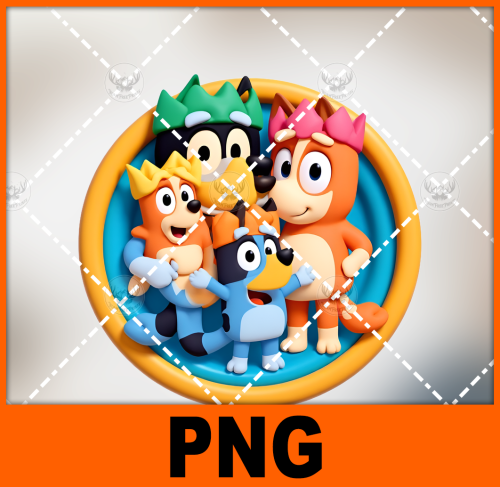 a-group-of-cartoon-characters-standing-in-a-circle-bluey-1-free-png-file