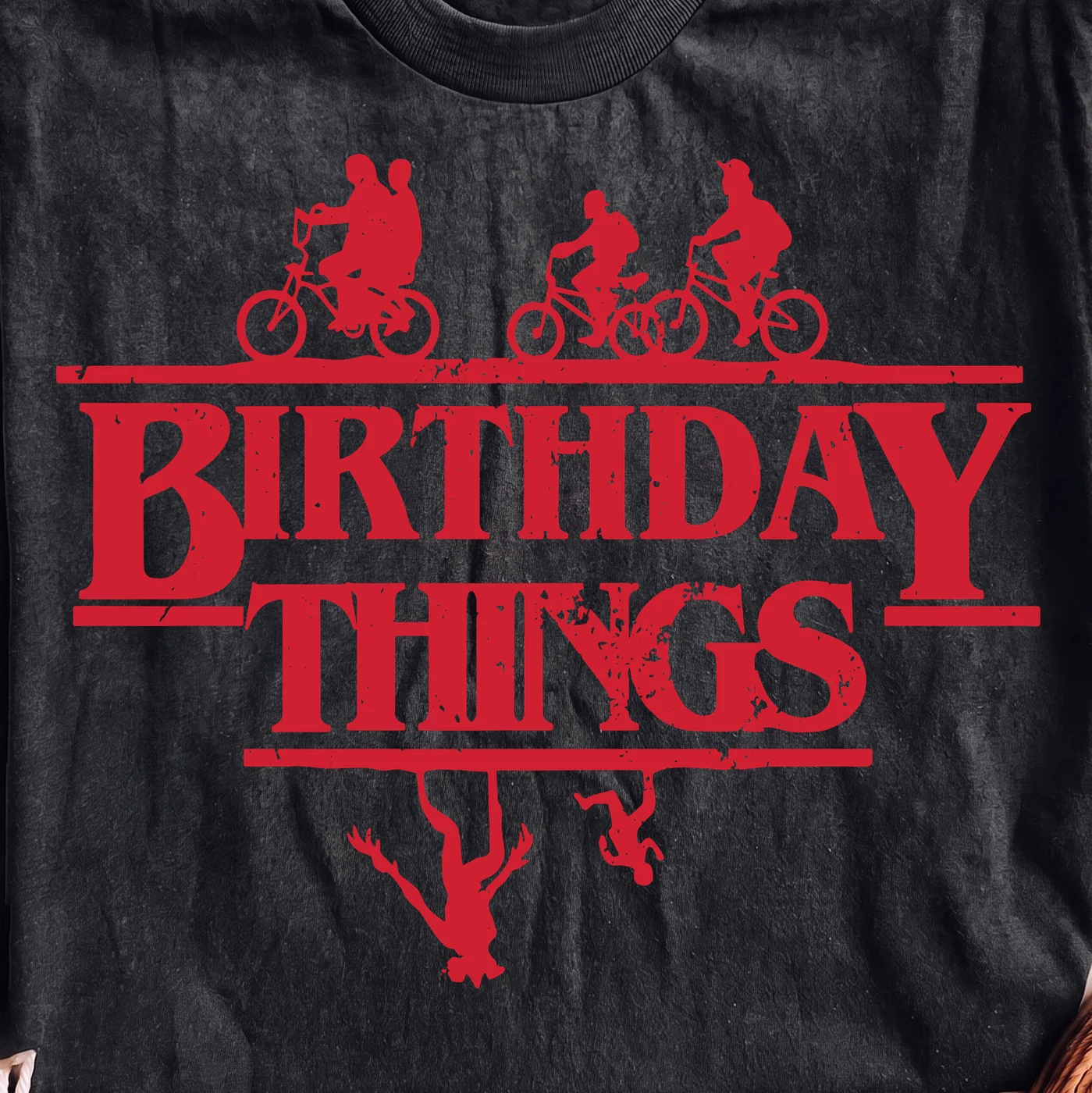 Birthday Things Stranger Things · Instant PNG printable file - Image 2