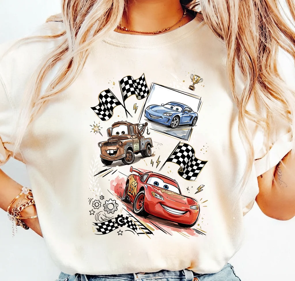 Cars Disney Movie Racing Characters | Print-ready PNG file - Image 3