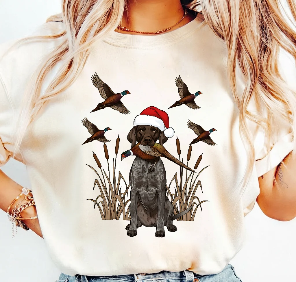 Christmas Pheasant Hunter Dog – Digital download PNG for print - Image 3