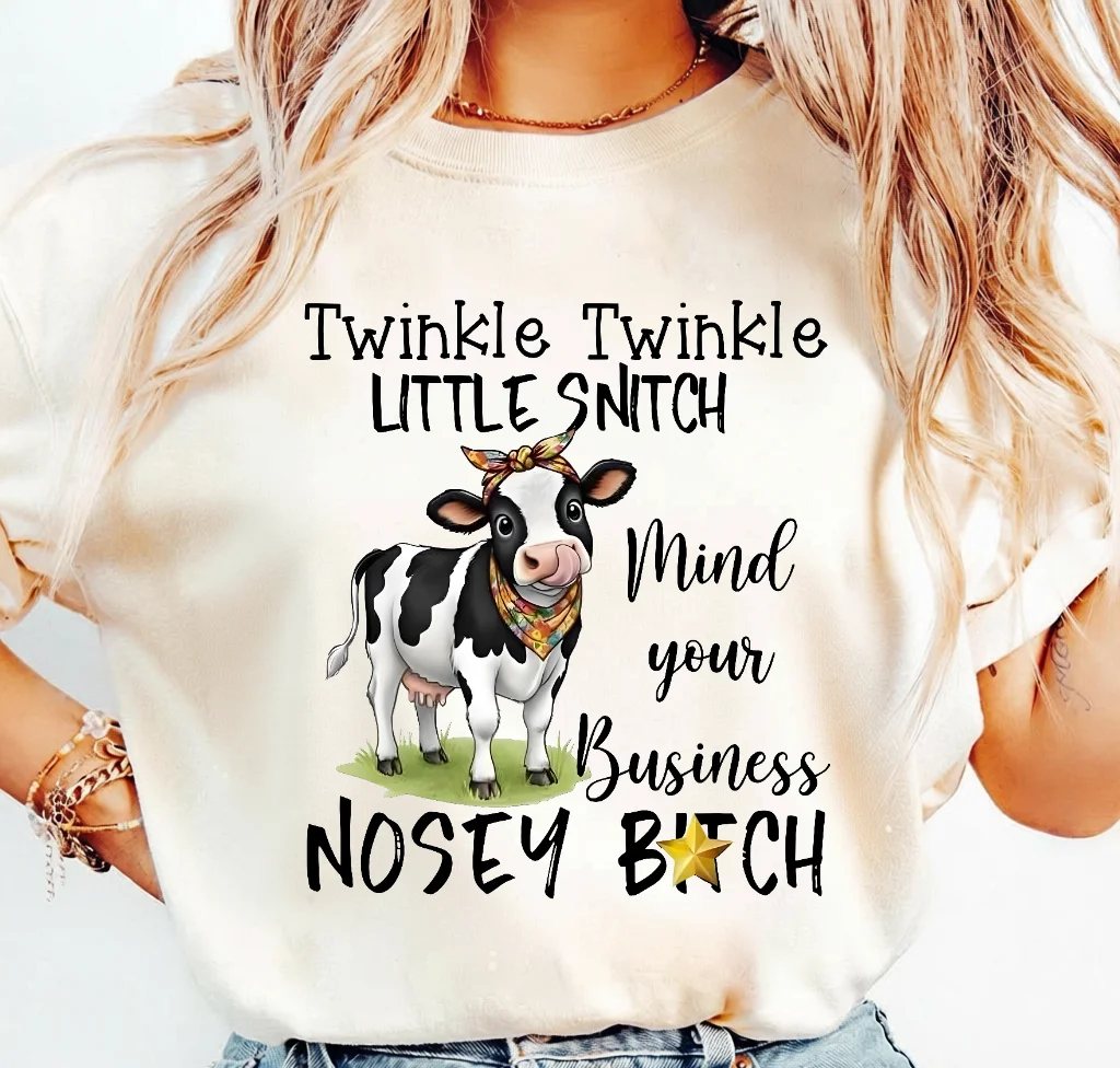 Cute Cow With Bandana and Scarf · Instant PNG printable file - Image 3