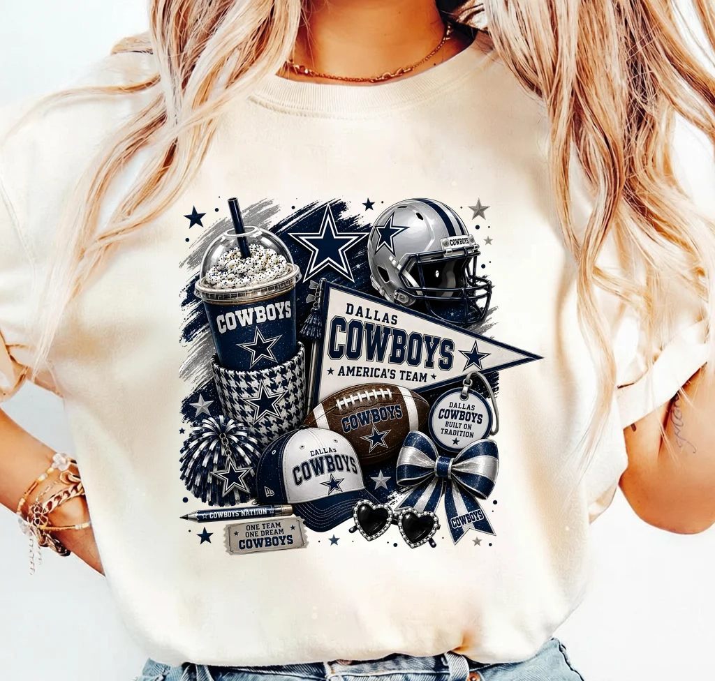 Dallas Cowboys Fan Gear Collection · Instant PNG printable file - Image 3