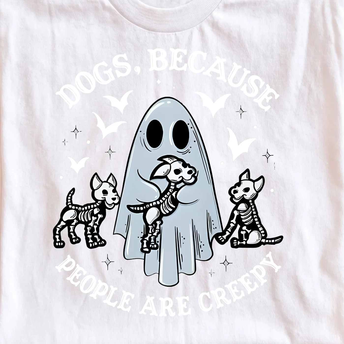 Dogs, Because People Are Creepy - PNG for printing