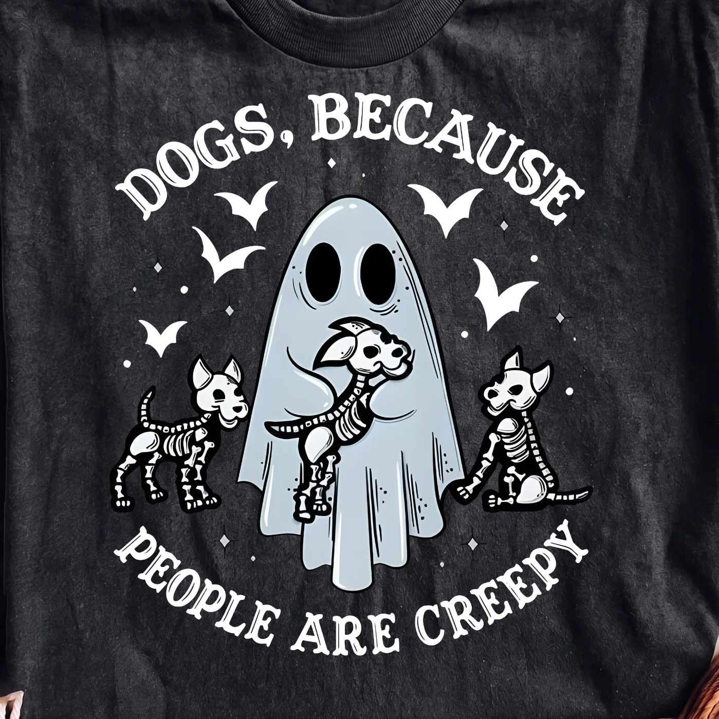 Dogs, Because People Are Creepy - PNG for printing - Image 2