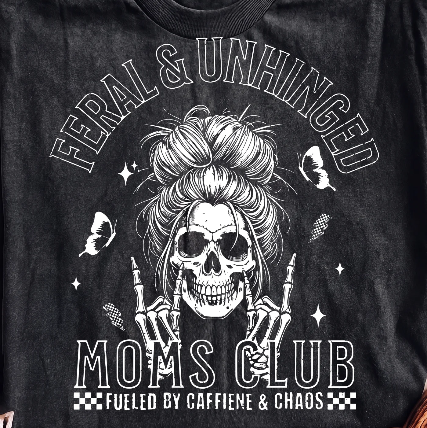 Feral & Unhinged Moms Club - SVG for printing - Image 2
