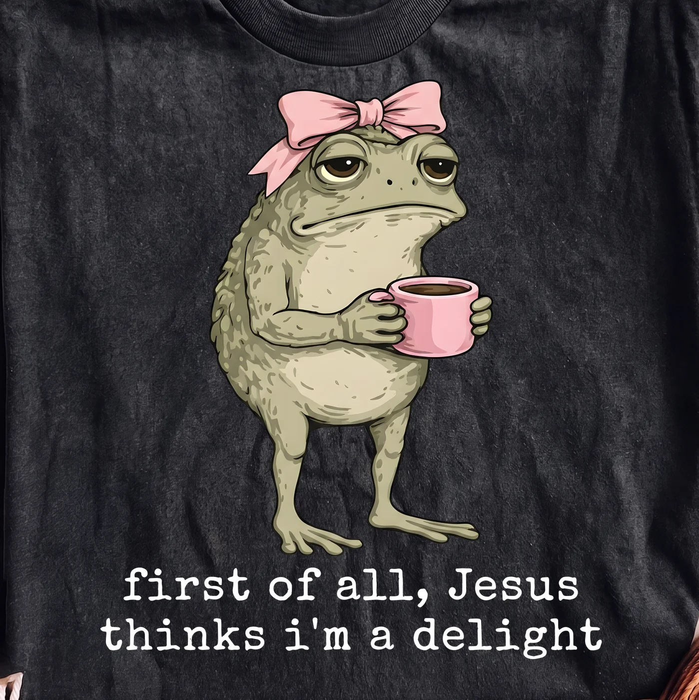 first of all, Jesus thinks i'm a delight - PNG for printing - Image 2