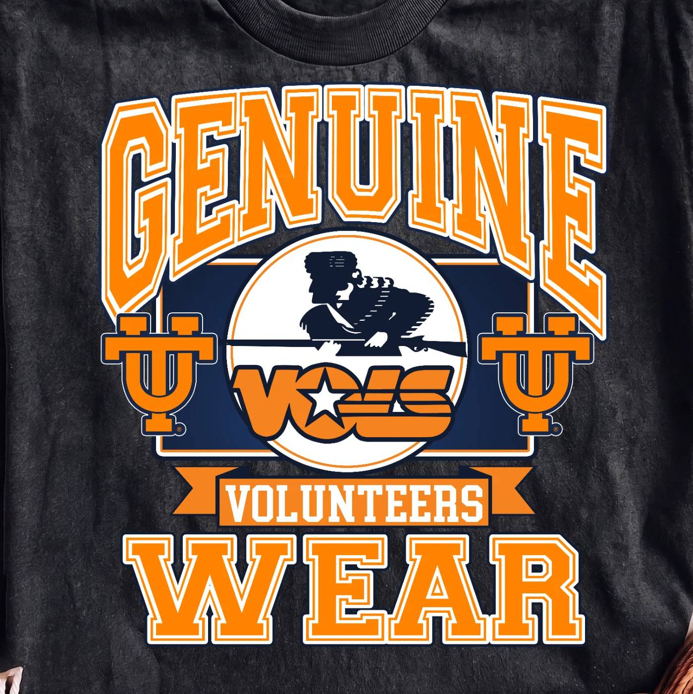 Genuine Volunteers Wear | Print-ready PNG file - Image 2