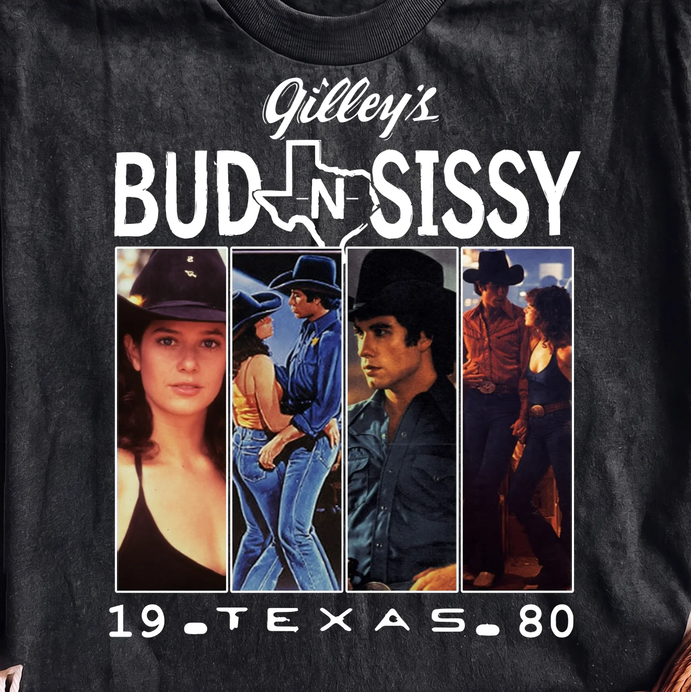 Gilley's Bud N Sissy 19 Texas 80 · Instant PNG printable file - Image 2