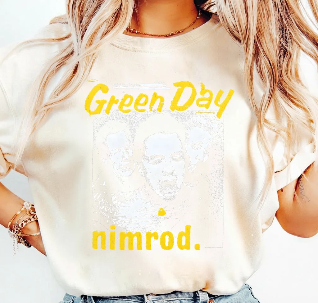 Green Day Nimrod Album Cover Art · Instant PNG printable file - Image 3