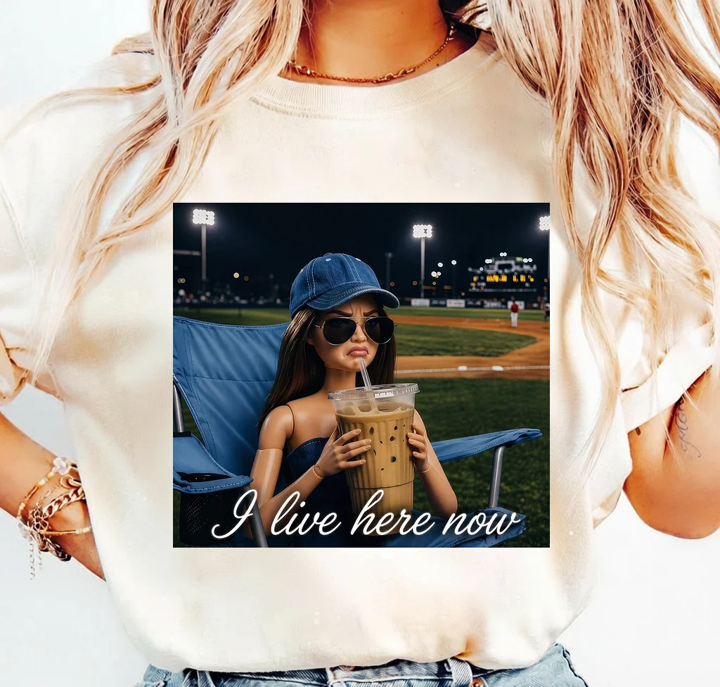I live here now baseball fan - PNG for printing - Image 3