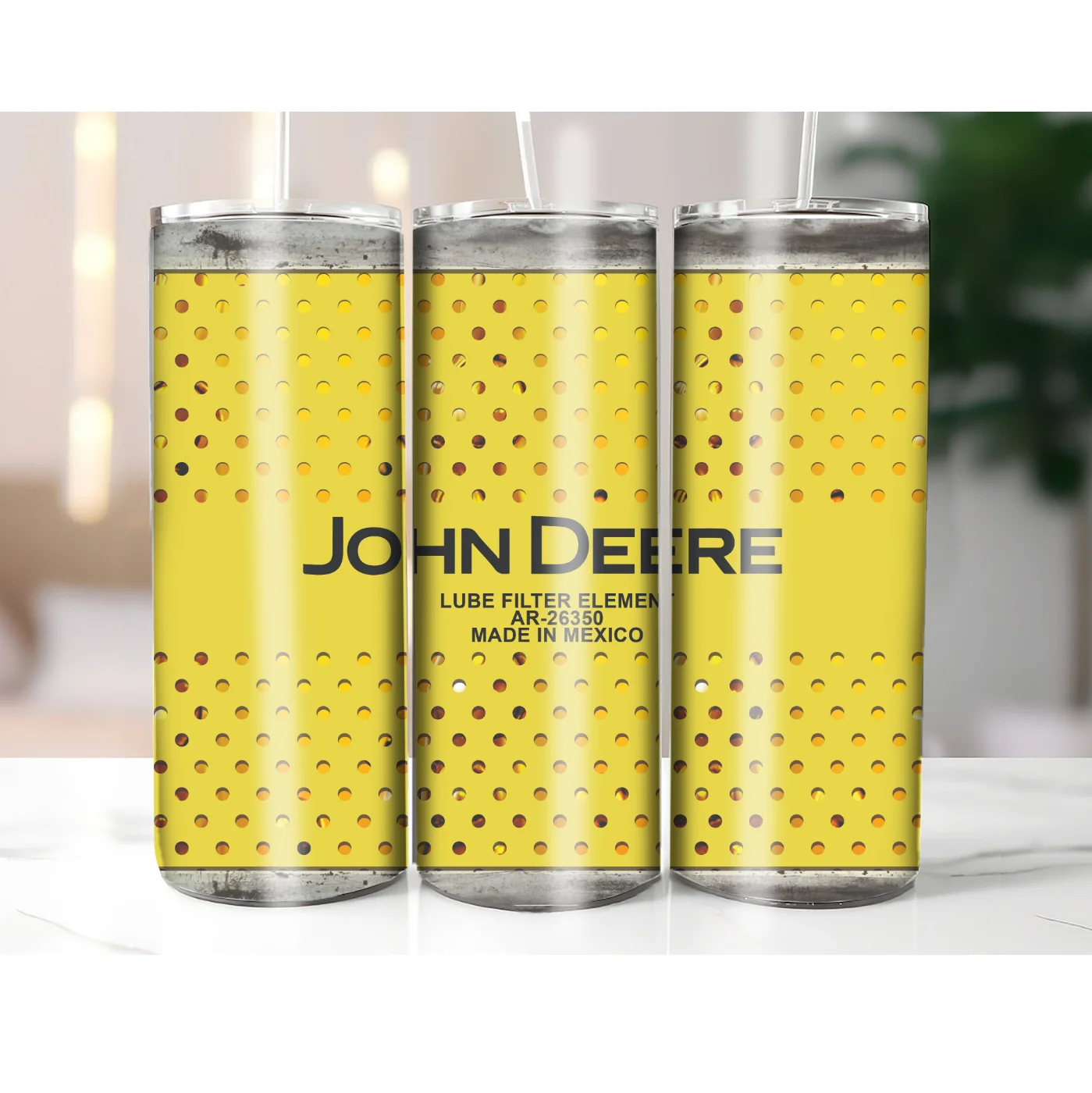 John Deere Lube Filter Element AR-26350 Made in Mexico | Print-ready JPEG file