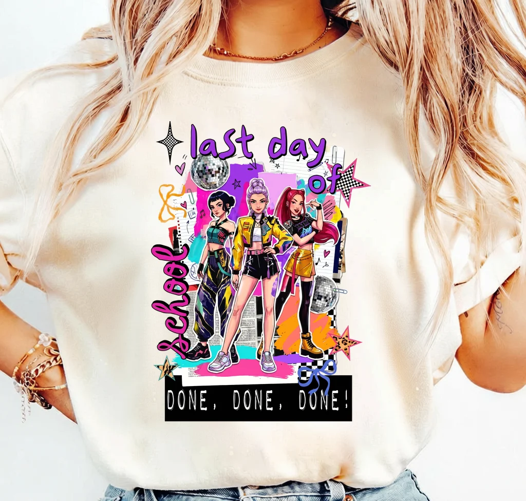 Last Day of School Done Done Done · Instant PNG printable file - Image 3