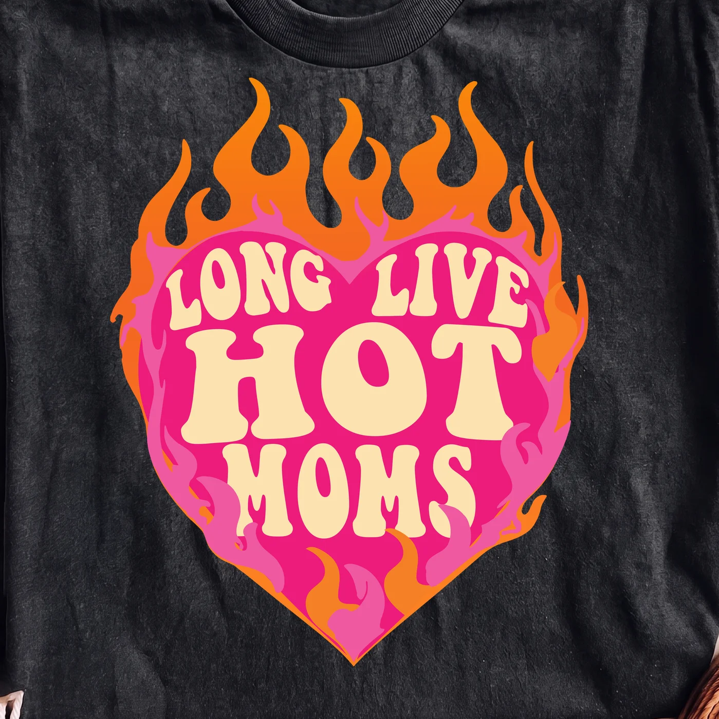 Long Live Hot Moms · Instant PNG printable file - Image 2