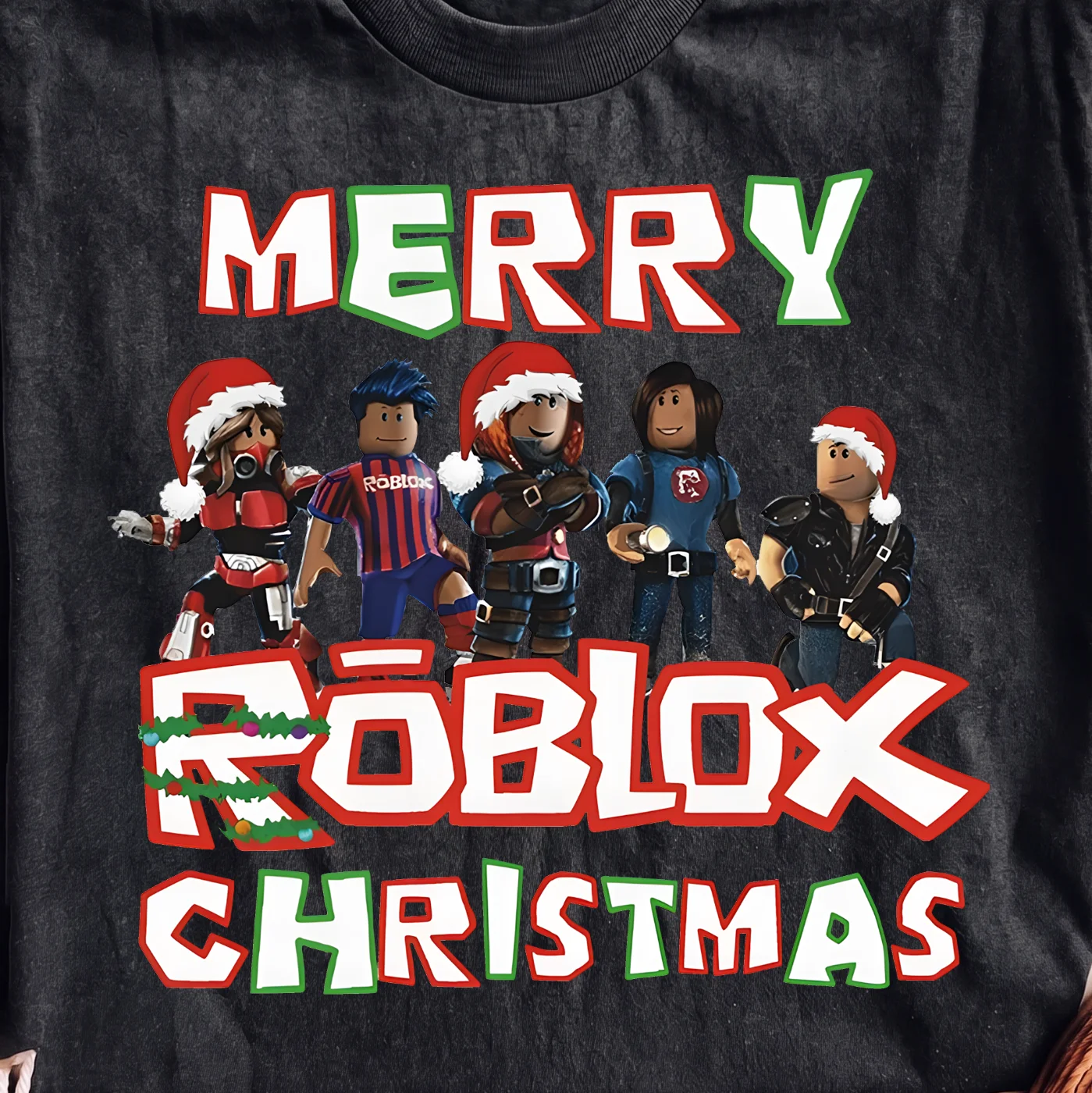 Merry Roblox Christmas | Print-ready PNG file - Image 2