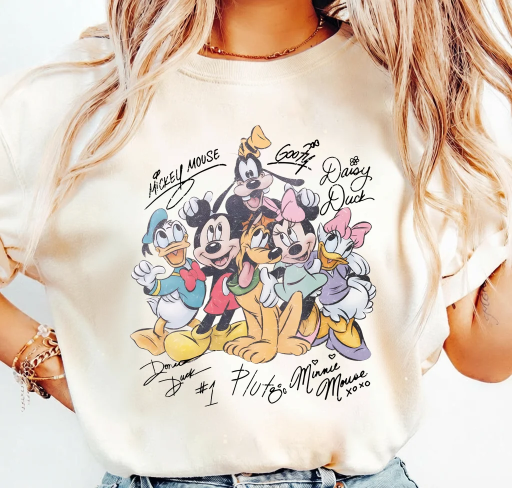 Mickey Mouse and Friends Group Photo – Digital download PNG for print - Image 3
