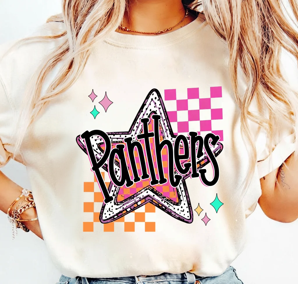 Panthers Star Design | Print-ready PNG file - Image 3