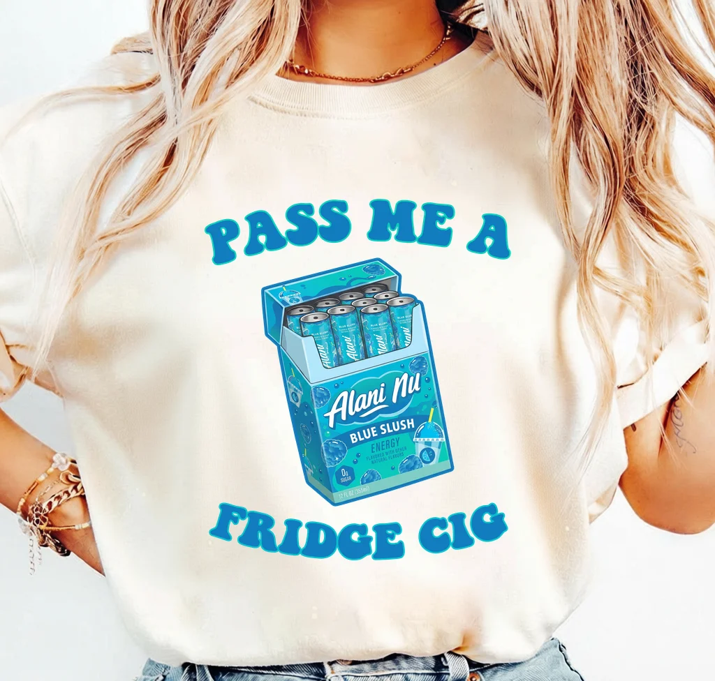 Pass Me A Fridge Cig Alani Nu Blue Slush Energy | Print-ready PNG file - Image 3