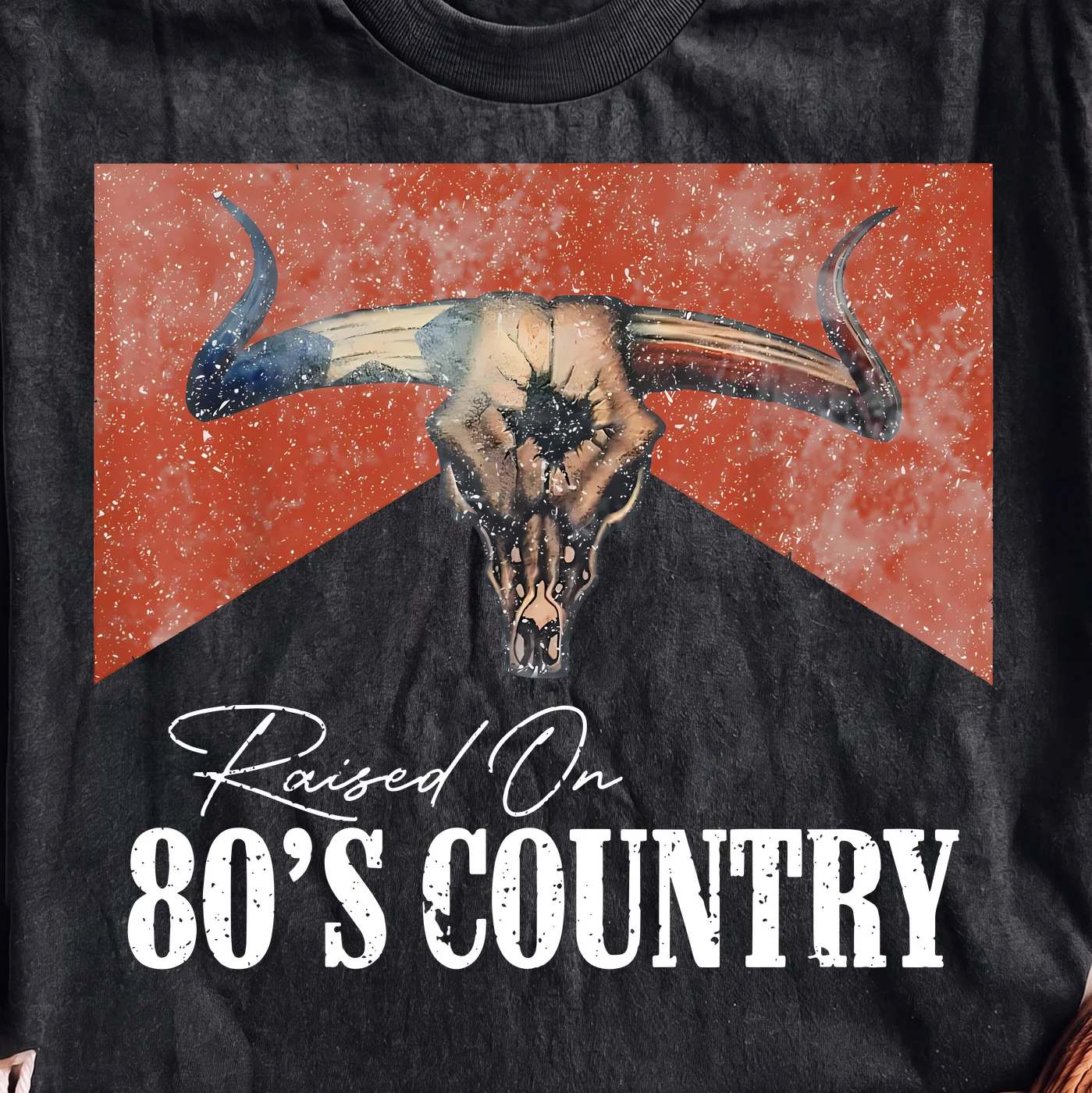 Raised On 80's Country · Instant PNG printable file - Image 2