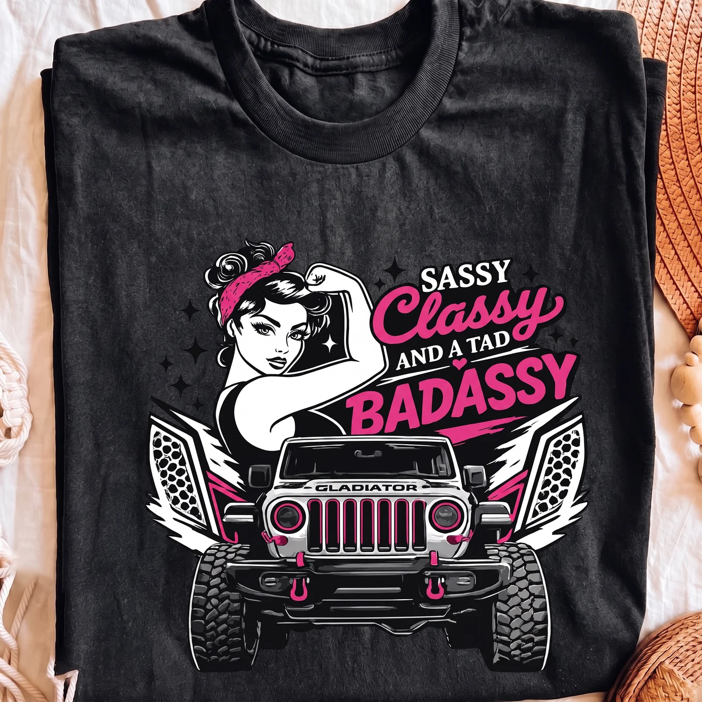 Sassy Classy And A Tad Badass Badass | Print-ready PNG file - Image 2
