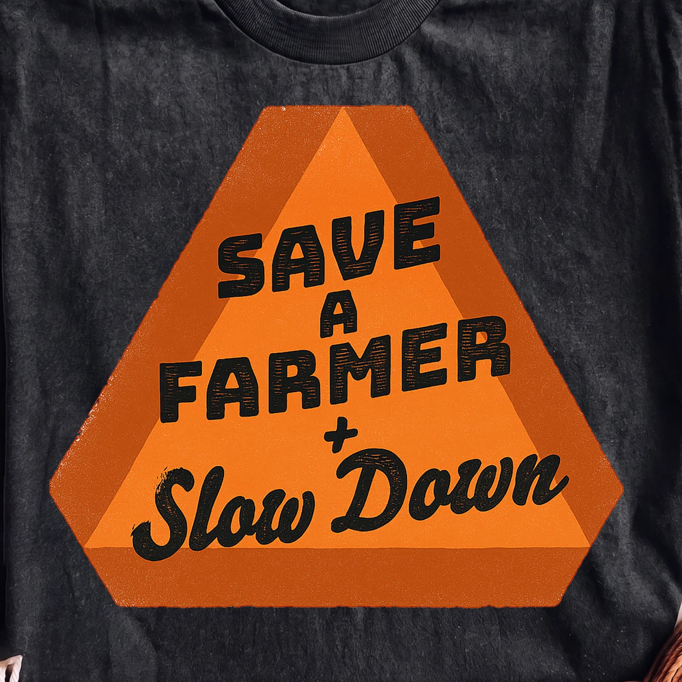 Save A Farmer Slow Down – Digital download PNG for print - Image 2