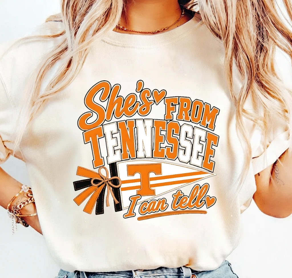 She's from Tennessee I can tell – Digital download PNG for print - Image 3