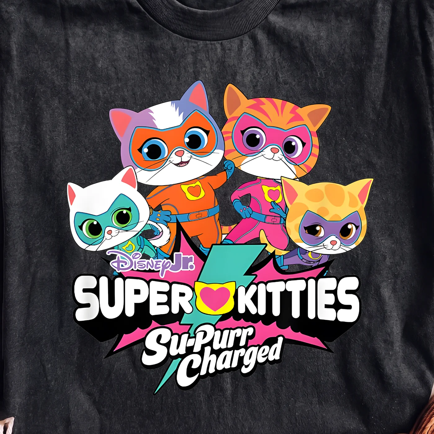 Super Kitties Su-Purr Charged Disney Jr - PNG for printing - Image 2