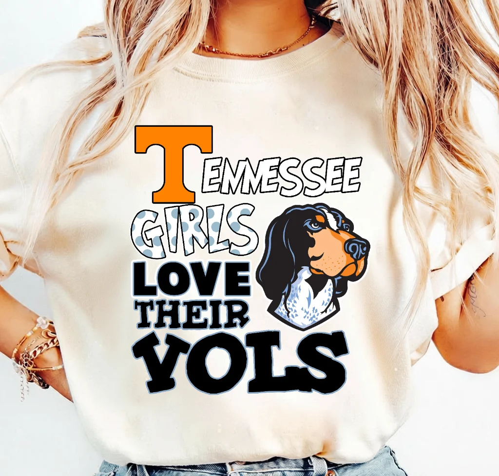 Tennessee Girls Love Their Vols · Instant PNG printable file - Image 3