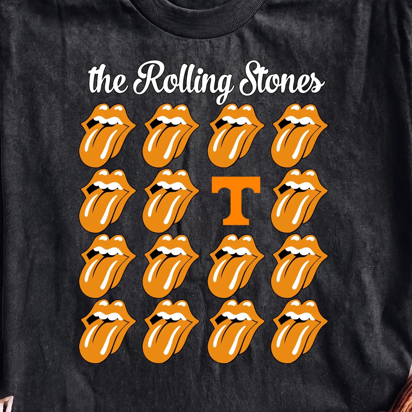 The Rolling Stones tongues design · Instant PNG printable file - Image 2
