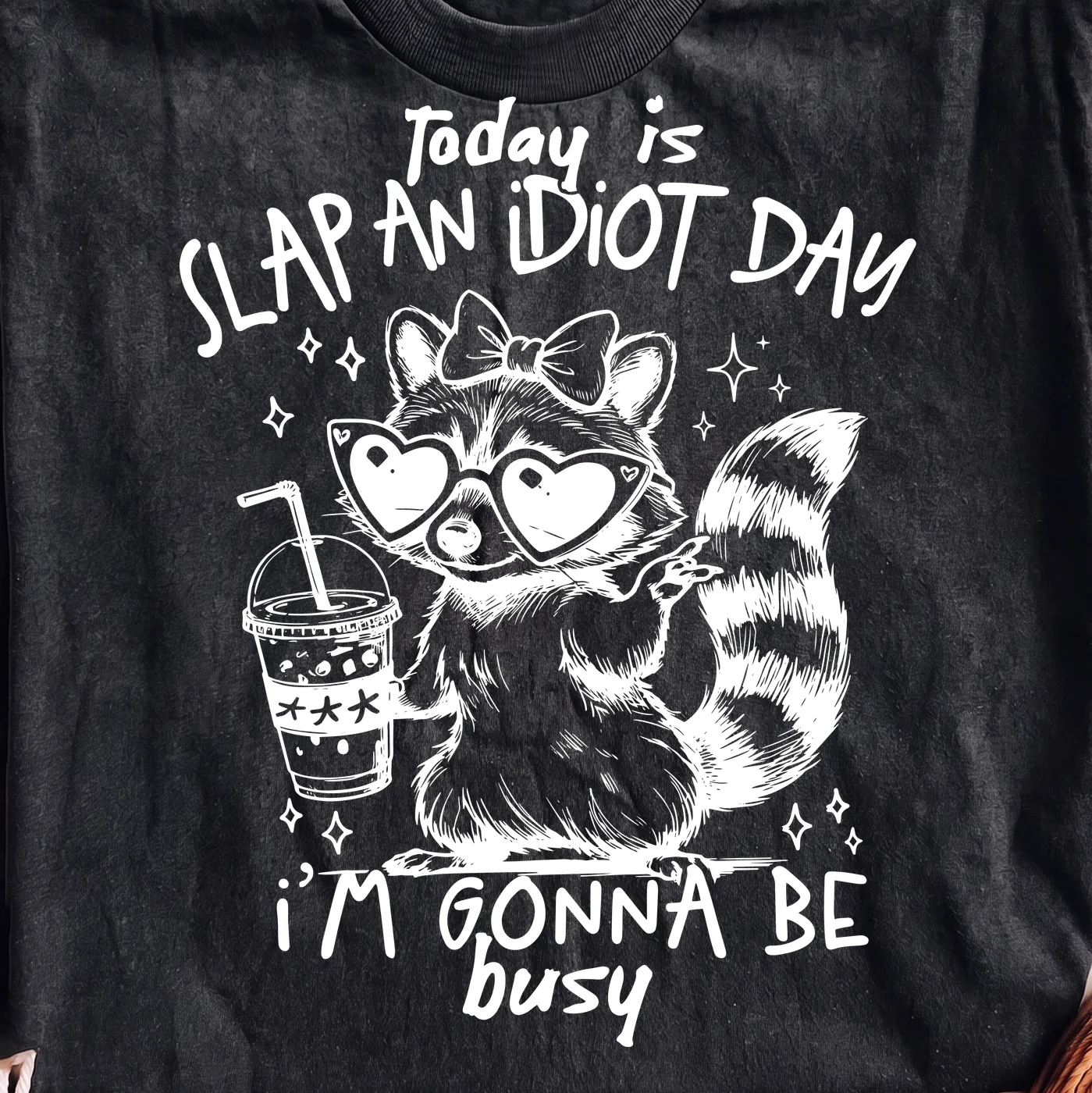 Today is Slap an Idiot Day I'm Gonna Be Busy · Instant PNG printable file - Image 2