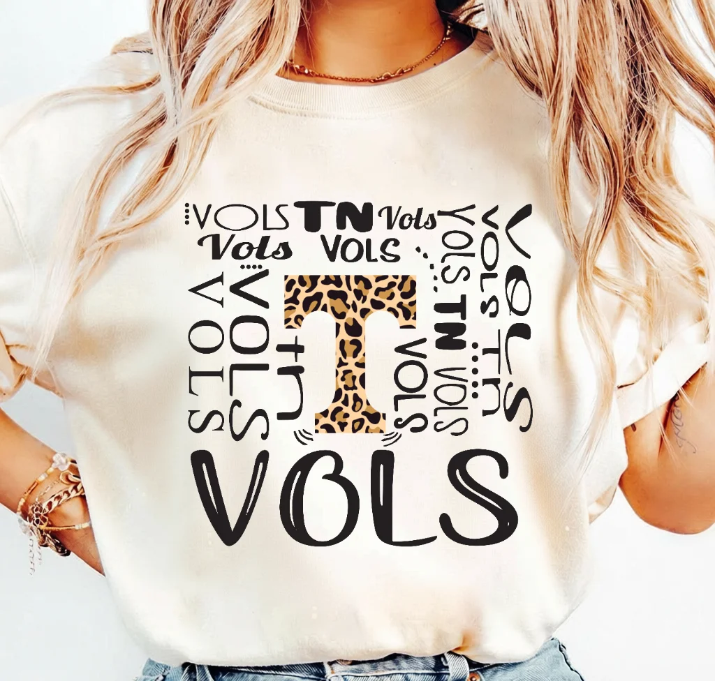 Vols Leopard Letter T | Print-ready PNG file - Image 3